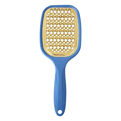 Ejoyous Acero Inoxidable Rallador de Cocina para Verduras Chocolate con Manchas de (BLUE)