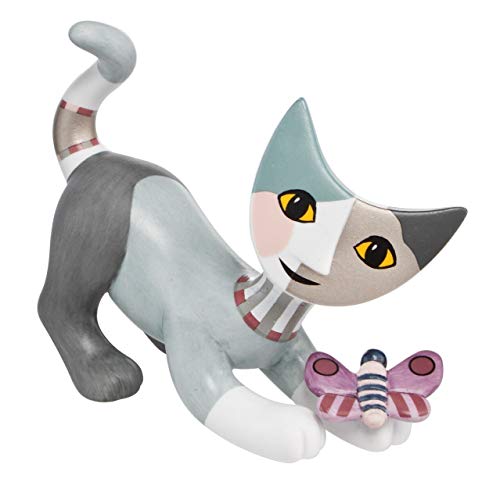 Goebel Mini Chat Porcelaine Multicolore 8,5 x 3,5 x 6 cm