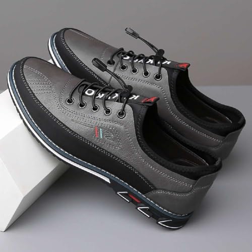 Image of Men's Oxford Business Casual Shoes Office Loafers Dress Comfort Driving Shoes