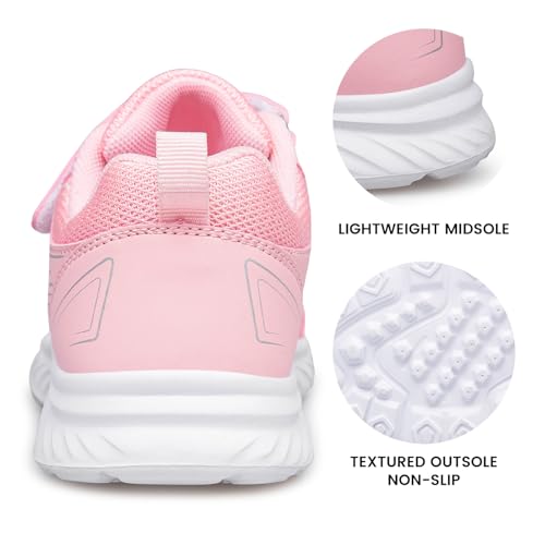 Raoendis Girls Boys Breathable Running Shoes Lightweight Kids Tennis Athletic Sport Sneakers for Toddler/Little/Big Kid4