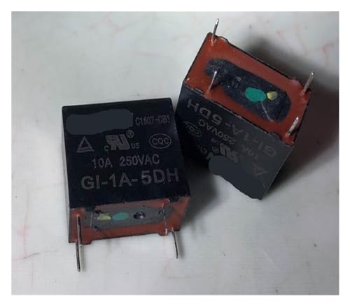 Relé de 4 pines GI-1A-12D de 12V y 5A para circuito electrónico de control 3