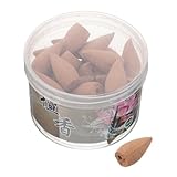 ABOOFAN Aromaterapia De Reflujo Conos De Incienso De Sándalo Conos De Reflujo De Incienso para Decoración del Hogar Yoga y Fragancia Duradera