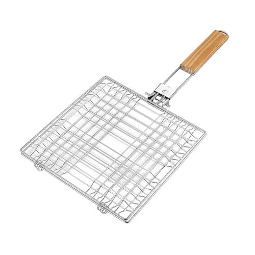 Cestello Grande Griglia Accessori per Verdure Pesci Kabob