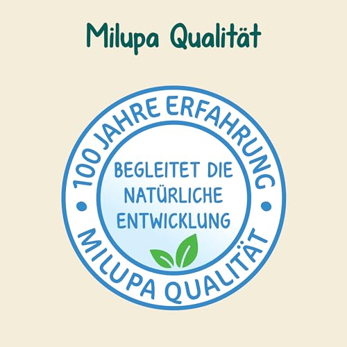 Milupa Milchbrei Sanfter Start – Glutenfreier Babybrei ohne Palmöl – Frei von Konservierungs- und Farbstoffen – Ab dem 5. Monat – 4 x 400 g (Packung mit 2)