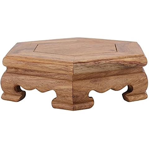 DOITOOL Mini tabouret en bois rond Cover