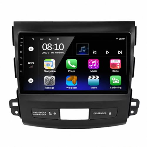 Radio coche 2 DIN para Mitsubishi Outlander con GPS y Bluetooth para tus viajes en familia