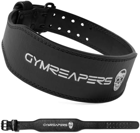 Gymreapers Leather Weightlifting Belt