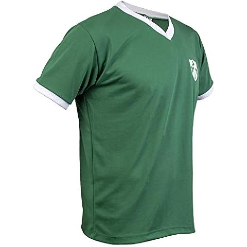 New Ireland Republic National Team 60's Football Shirt Top Retro Jersey Classic - XL Green Cover