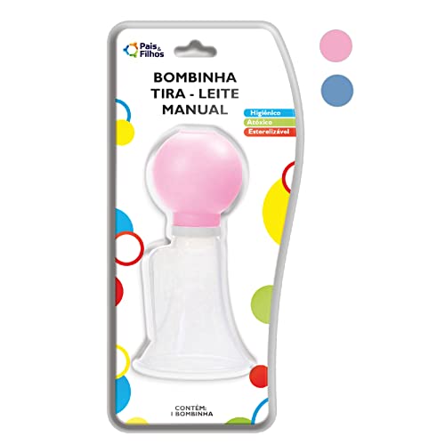 Bombinha Tira-Leite Manual - Rosa