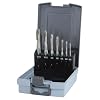 Ruko HSSE-Co 5 Machine Tap Set in Plastic Case, Bright Finish, 7 Pieces, R245061RO