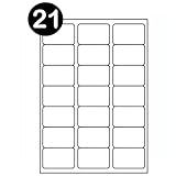 UTILISATION MULTIFONCTION : Ces étiquettes pour imprimante sont idéales pour diverses applications, notamment les étiquettes d'adresse, les étiquettes de retour, les étiquettes de nom et les fournitures de bureau générales. Parfaites comme étiquettes d'adresse autoadhésives, elles garantissent que vos besoins en papeterie sont toujours satisfaits.