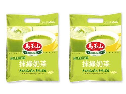 Greenmax Matcha Milk Tea 2 PAK - 32 Individual Serving Packets