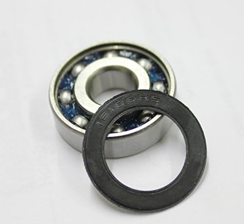 2 Cuscinetti A Sfere Othmro 16101-2RS 12x30x8mm | Doppia Tenuta In Acciaio Cromato