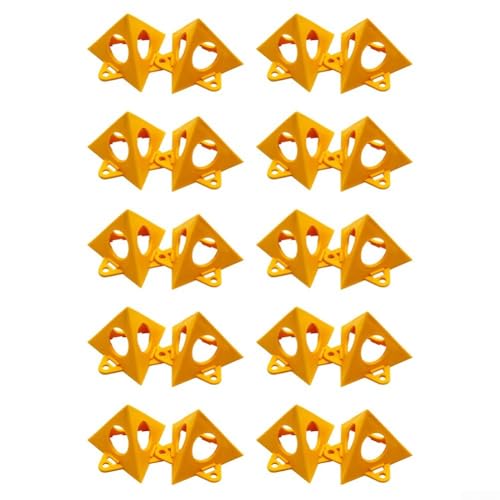 Set di 20 supporti per pittura piramidali: include venti supporti a forma di piramide a lunga durata per tele multitasking senza cuciture, rifinitura di mobili e progetti artigianali, perfetti per artisti, appassionati di fai da te e decoratori per la casa.