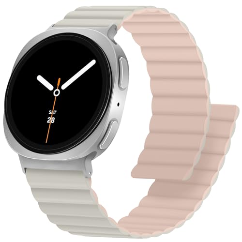 [Anlinser] ���C�o���h��Galaxy Watch 8 �o���h 44mm 40mm/Galaxy Watch 8 46mm �ƌ݊���������܂��B, �����ƒj���̂��߂̖h���X�|�[�c�X�g���b�v (�X�^�[���C�g/�s���N)