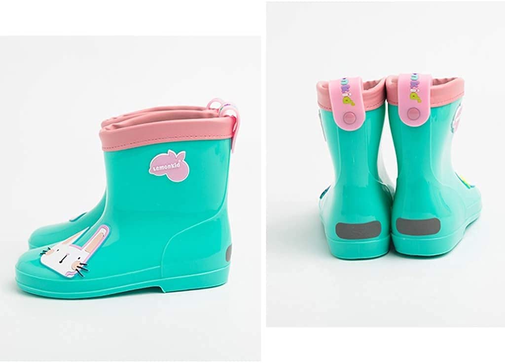 Kinder Gummistiefel Mit Cartoon-Muster - Wasserdicht & Rutschfest Für Regenwetter