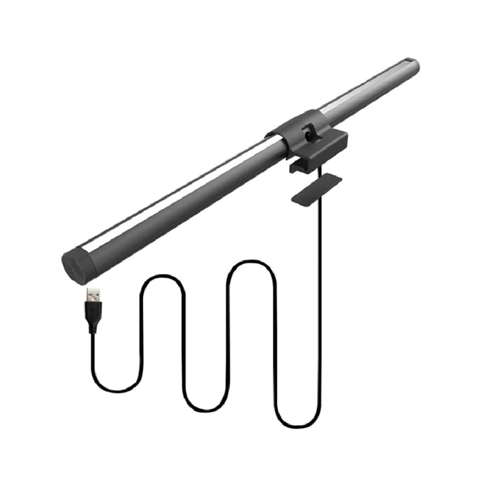 CTRLZS RGB LED Monitor Light Bar Hanging Computer Screen Atmosphere Table Lamp for Work Study Read Stepless Dimmable