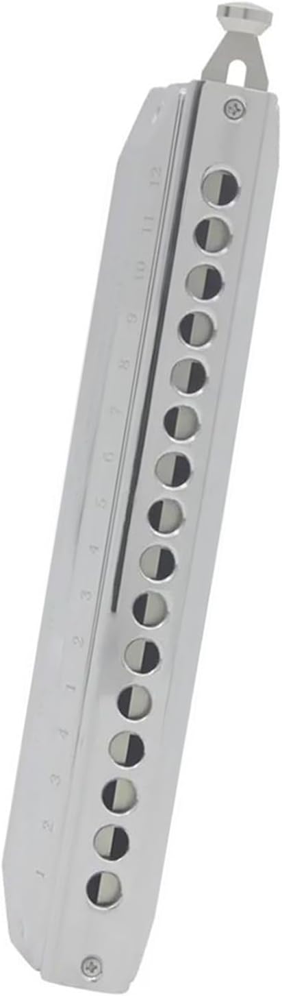 ハーモニカ楽器 音楽愛好家に最適なクロマチックハーモニカ シルバー 木管楽器