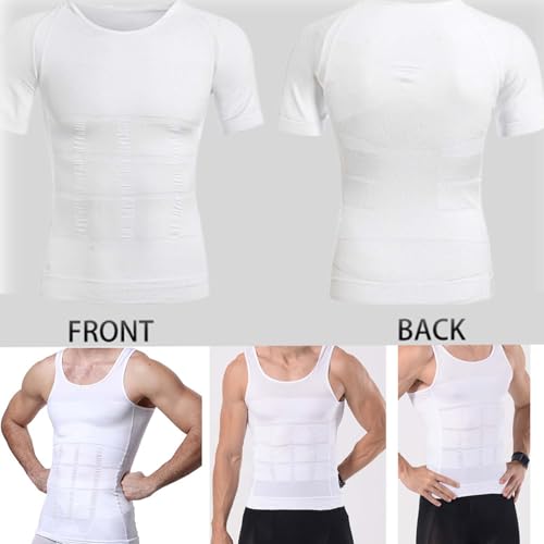 Selure Shaping Tank Men, Selure Compression Shirt, 2025 New Shaping Sleeveless Shirts for Men Build A Toned Body3