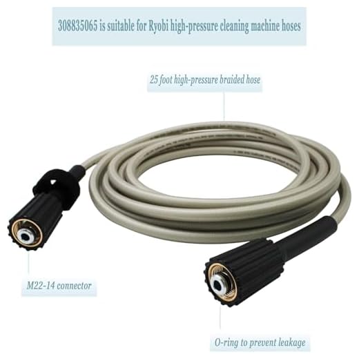 Genuine 25' Hose for Power Equipment