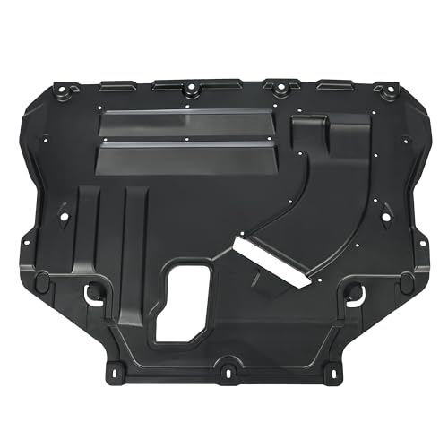 HECASA Engine Splash Shield Compatible with 2013-2019 Ford Escape 2015-2019 Lincoln MKC Replacement for FO1228125 EJ7Z6P013A Front Splash Under Cover Plastic Black by HECASA - Used condition - US$39.91
