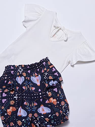 Conjunto Body Godê e Short Bebê, Up Baby, Bebê Menina, NATURAL, 01