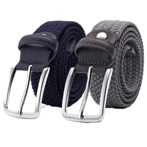 Stretch Belt for Men Women, 1 3/8