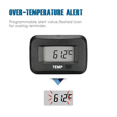 Runleader TM006 Celsius RL-Sensore temperatura Termometro per ATV UTV dirtbike motobike Bike It pitbike PWC outboards snowmobile barca impermeabile