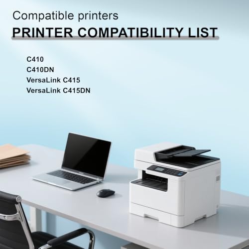 Image of C410 C415 Toner Cartridges 4-Pack 006R04677 006R04678 006R04679 006R04680