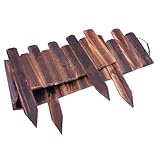 Bordure pour jardin - ces bordures de pelouse de jardin en bois permettent de séparer soigneusement votre pelouse, vos parterres et vos allées, votre clôture décorative.