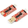 2pcs FT232RL USB to TTL Serial Converter Adapter Module 1.8V / 3.3V / 5.5V USB Type A Type-C Interface 2 Types Connector