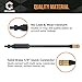 coyardor Pressure Washer Gun with Extension Wand & 5 Spray Nozzle Tips, M22-14mm & M22-15mm Fitting Replacement for Ryobi, Karcher, Powerstroke, Greenworks, and More Electric Power Washer