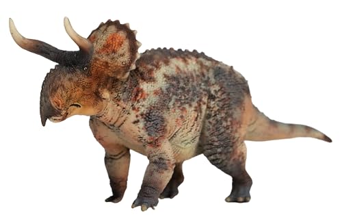 Figurine de Nasutoceratops 1:35, magnifique dinosaure statique pour décor de bureau