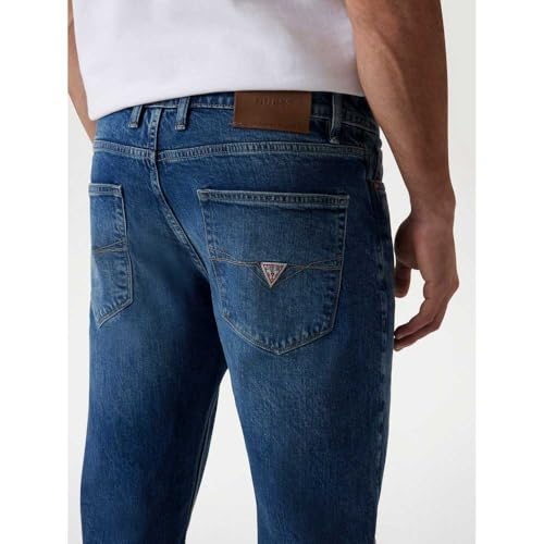GUESS Men's Eco Angels Straight Jeans4