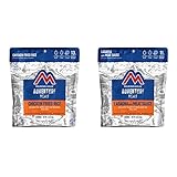 Mountain House Chicken Fried Rice and Lasagna with Meat Sauce | Freeze Dried Backpacking & Camping Food | 2 Servings Each