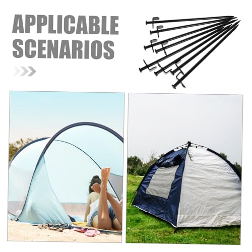 Anclajes para carpas de camping que evitan caídas: estacas resistentes de suelo 8