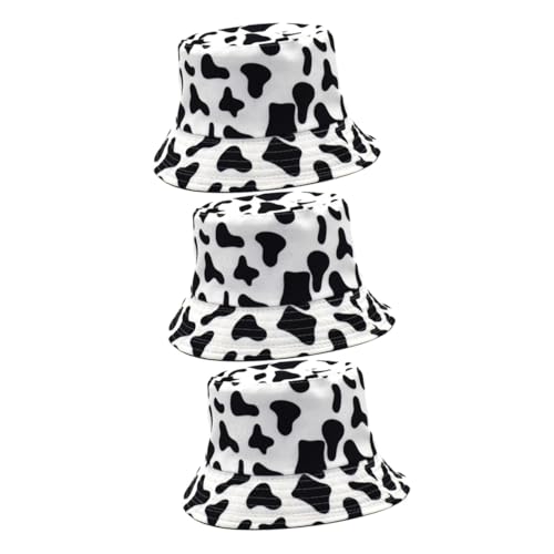 Chapeau bob vache rose en coton pour vous protéger du soleil durant vos journées à la plage