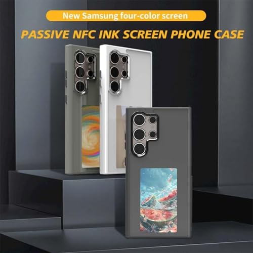 TechTrendz Glass PC Picture Case for Samsung Galaxy S24 Ultra Black - Image 4