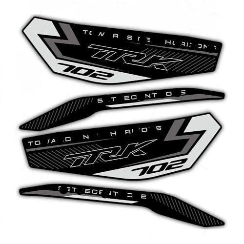 Autocollant protection moto TRK 720 X protege reservoir anti-rayures