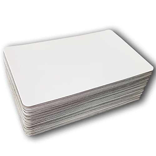 Imagame Dry Erase Magnets, Blank Magnetic Dry Erase Labels, 36-Pack, Erasable Magnets For Whiteboard, Multipurpose White Magnetic Labels To Write On For Classroom, Home, Education, Office, 3" X 5" #TOP5