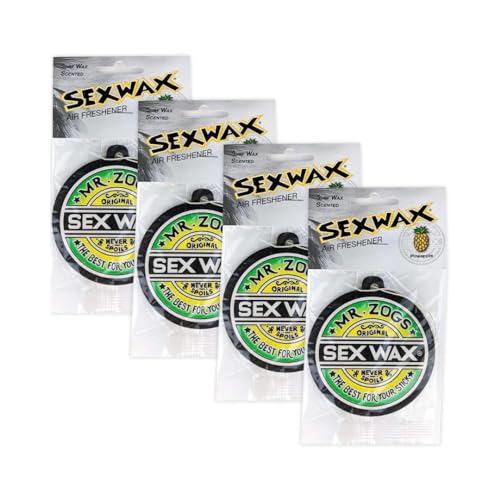 Image of Sex Wax Coconut Air Fresheners: (4-Pack)