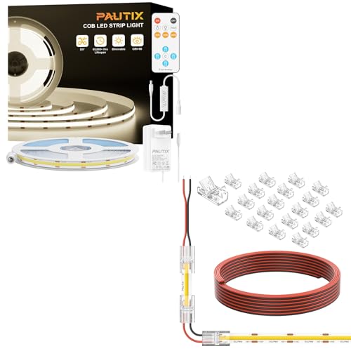 Tira de LED COB PAUTIX 10m Blanco Natural 4000K miniatura 1