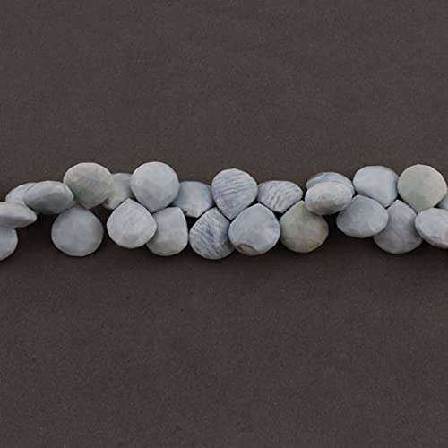 Perles opale boulder naturelle en forme de coeur pierres de qualité supérieure pour bijoux