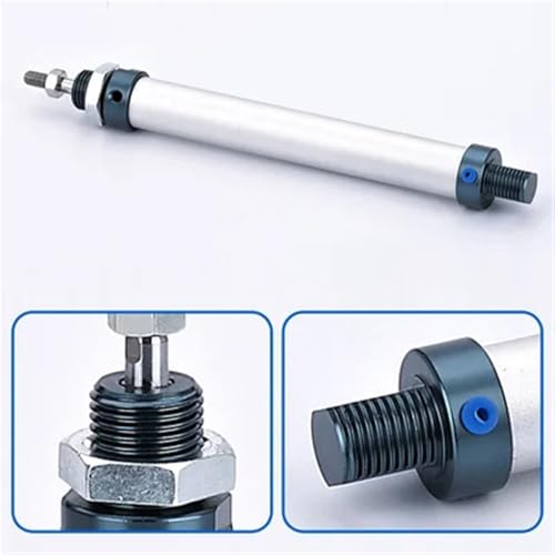 Cilindro neumático eficiente MAL16 de aluminio de 60mm para optimizar sistemas neumáticos 4