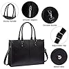 LOVEVOOK Laptoptasche Damen Handtasche Große 15.6 Zoll PU Leder Shopper Tasche Woman Shoulder Crossbody Tote Bag Arbeitstasche Aktentasche Umhängetasche für Business Lehrertasche Büro Schule #3