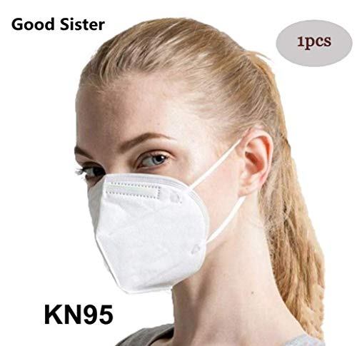 Mascarillas N95, Máscaras Desechables Protección de 5 Capas Reutilizable Transpirable y PM2.5 para Hombres y Mujeres para Deportes al Aire Libre, Fumar, Ciclismo, Viajes