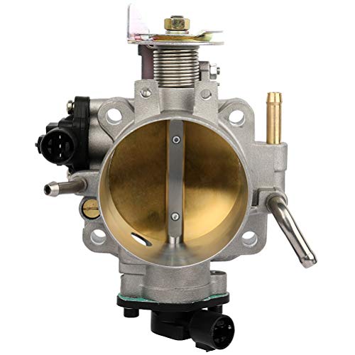 ROADFAR Larger Throttle Body 309-05-1050 for 1990-2001 for Acura Integra, 1992-2000 for Honda Civic, 1993-1997 for Honda Civic del Sol, 1992-2001 for Honda Prelude, 2000-2009 for Honda S2000