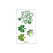 St. Patrick's Day Tattoos – 10 Sheets Encci Temporary Shamrock Tattoos 10 Set For St.Paddy's day Irish Tattoo Sticker Clover Tattoos Parade Party Favors Decorations