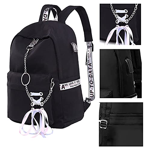 Sac à dos d'écolier design dentelle avec zip pour livre ado