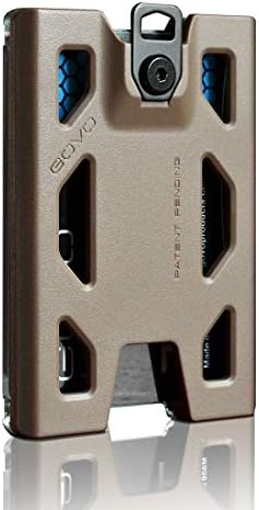 GOVO Badge Holder - Without Clip Version - Durable Polycarbonate ID Card  Holder Holds 1 to 4 Cards (Tan)